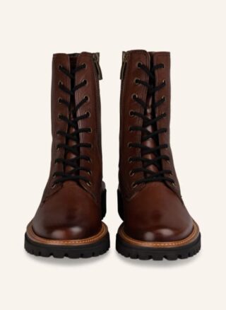 Paul Green Schnürboots Damen, Braun