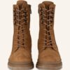 Paul Green Schnürboots Damen, Braun