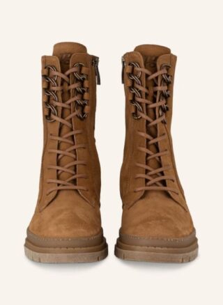 Paul Green Schnürboots Damen, Braun