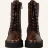 Paul Green Schnürboots Damen, Braun