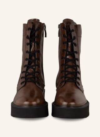 Paul Green Schnürboots Damen, Braun