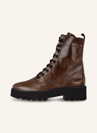 Paul Green Schnürboots Damen, Braun