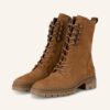 Paul Green Schnürboots Damen, Braun