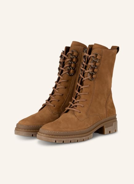 Paul Green Schnürboots Damen, Braun Paul Green Schnürboots Damen, Braun