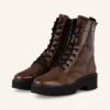 Paul Green Schnürboots Damen, Braun