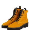 Paul Green Schnürboots Damen, Gelb