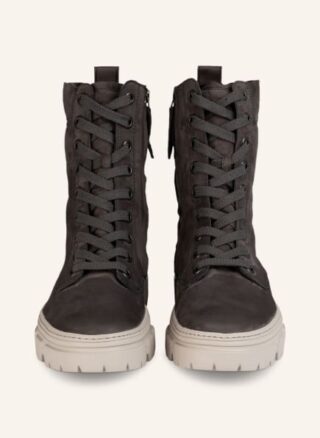 Paul Green Schnürboots Damen, Grau