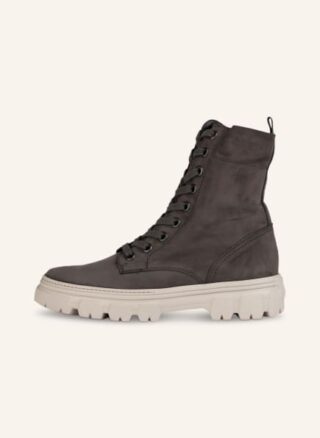 Paul Green Schnürboots Damen, Grau