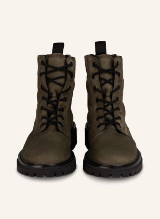 Paul Green Schnürboots Damen, Grün