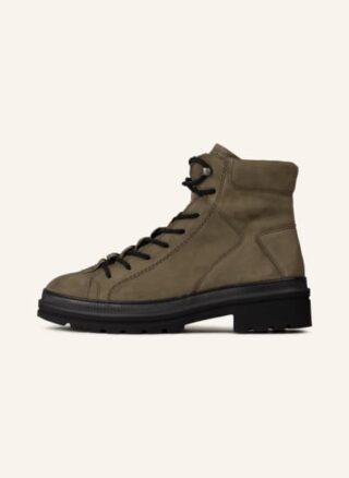 Paul Green Schnürboots Damen, Grün