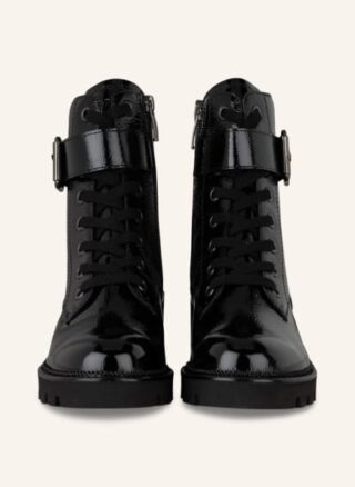 Paul Green Schnürboots Damen, Schwarz