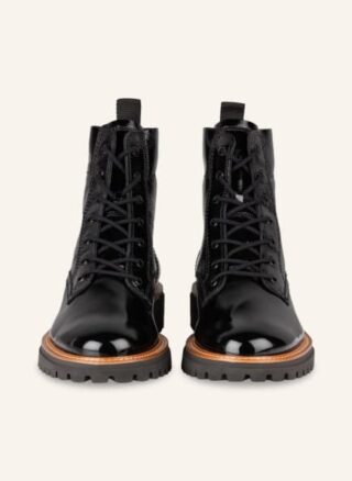 Paul Green Schnürboots Damen, Schwarz