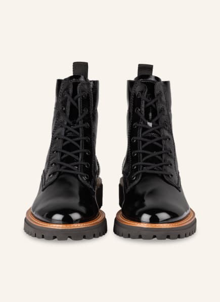 Paul Green Schnürboots Damen, Schwarz Paul Green Schnürboots Damen, Schwarz