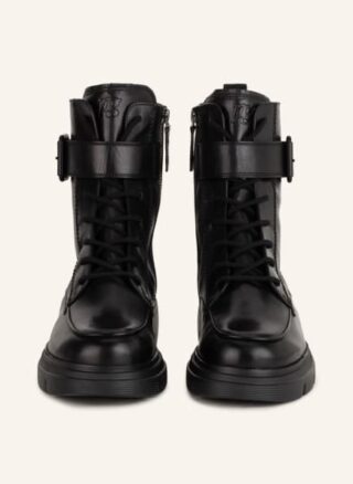 Paul Green Schnürboots Damen, Schwarz