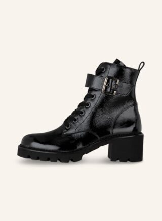 Paul Green Schnürboots Damen, Schwarz