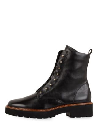 Paul Green Schnürboots Damen, Schwarz