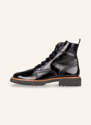 Paul Green Schnürboots Damen, Schwarz