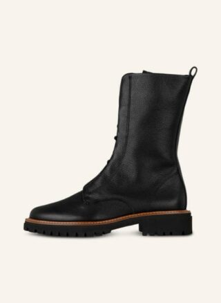 Paul Green Schnürboots Damen, Schwarz
