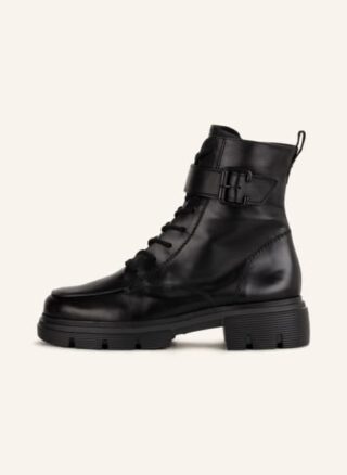 Paul Green Schnürboots Damen, Schwarz