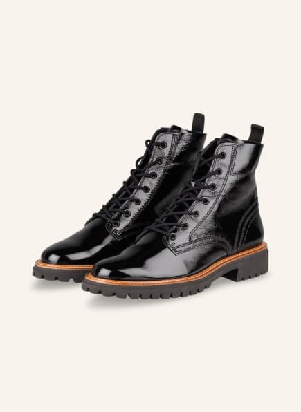 Paul Green Schnürboots Damen, Schwarz Paul Green Schnürboots Damen, Schwarz