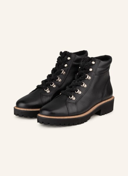 Paul Green Schnürboots Damen, Schwarz Paul Green Schnürboots Damen, Schwarz