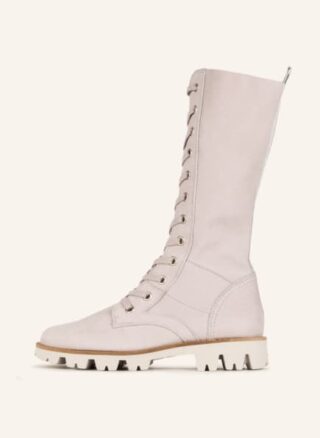 Paul Green Schnürstiefel Damen, Grau