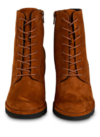 Paul Green Schnürstiefeletten Damen, Braun