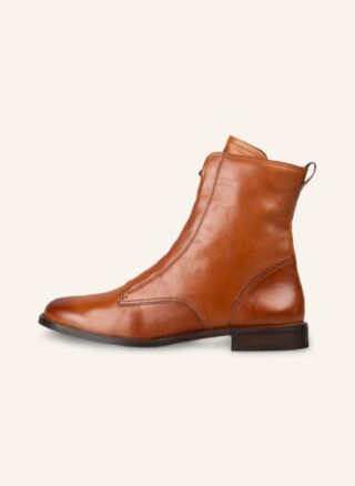 Paul Green Schnürstiefeletten Damen, Braun