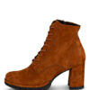 Paul Green Schnürstiefeletten Damen, Braun