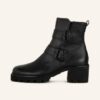 Paul Green Stiefeletten Damen, Schwarz