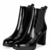 Paul Green Stiefeletten Damen, Schwarz
