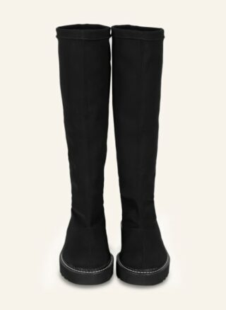 Paul Green Times Stiefel Damen, Schwarz
