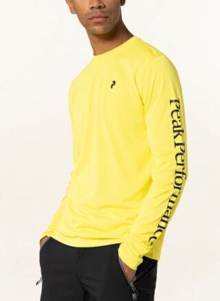 Peak Performance Alum Longsleeve Herren, Gelb