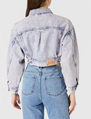 Pepe Jeans Rogue Acid Jeansjacke Damen, Blau