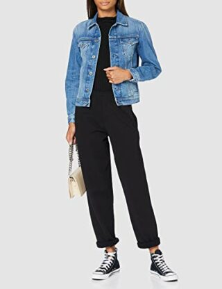 Pepe Jeans Rose Jeansjacke Damen, Pink