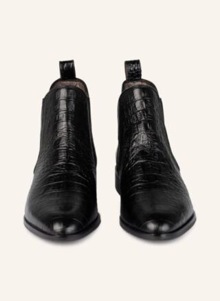 Pertini Chelsea Boots Damen, Schwarz