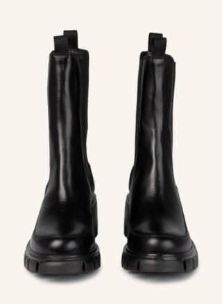 Pertini Chelsea Boots Damen, Schwarz