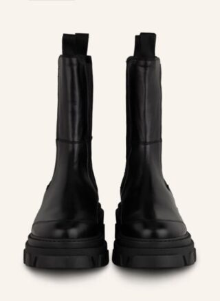 Pertini Chelsea Boots Damen, Schwarz