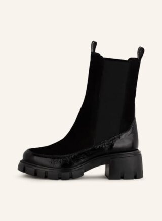 Pertini Chelsea Boots Damen, Schwarz