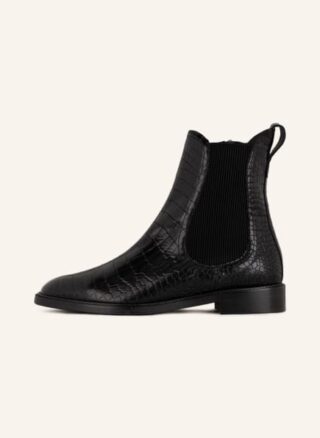 Pertini Chelsea Boots Damen, Schwarz