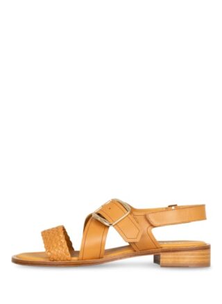 Pertini Riemchensandalen Damen, Braun