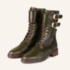 Pertini Schnürboots Damen, Grün