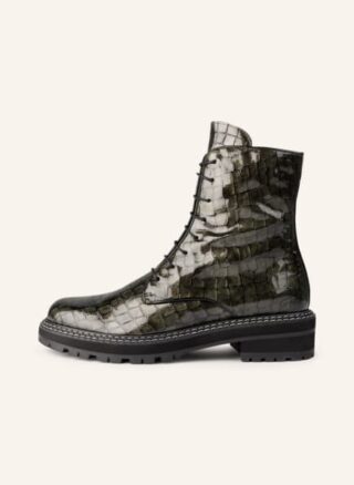 Pertini Schnürboots Damen, Grün