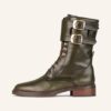 Pertini Schnürboots Damen, Grün