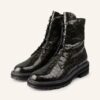 Pertini Schnürboots Damen, Grün