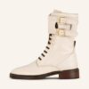 Pertini Schnürboots Damen, Weiß