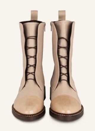 Pertini Schnürstiefeletten Damen, Weiß