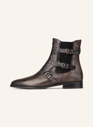 Pertini Stiefeletten Damen, Braun