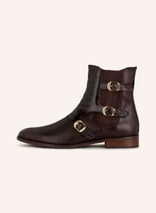 Pertini Stiefeletten Damen, Braun