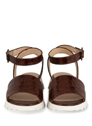Peter Kaiser Caan Riemchensandalen Damen, Braun